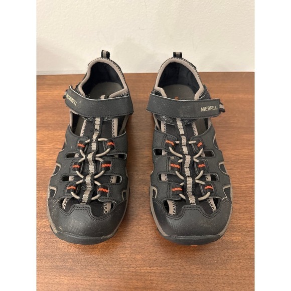 Men's Merrill Black Water Shoes Sandals Size 6 - Picture 2 of 7